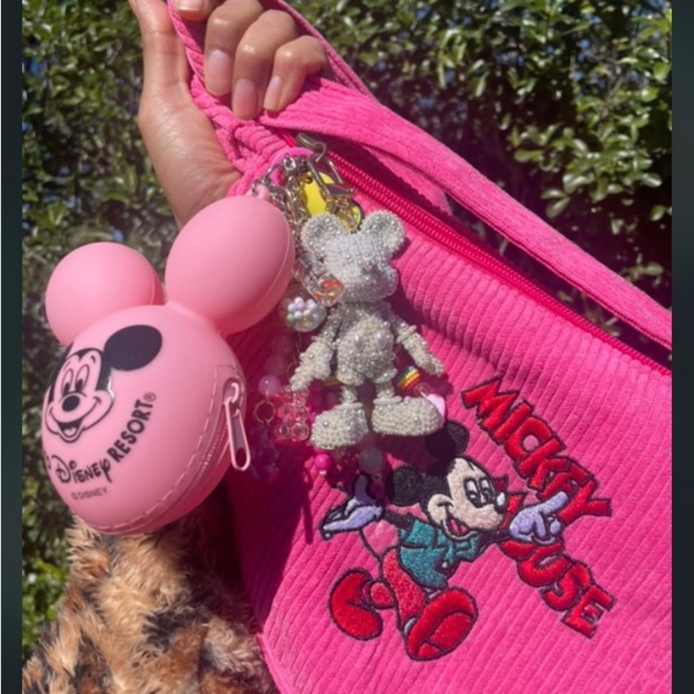 Vibrant Pink Disney Character Bag